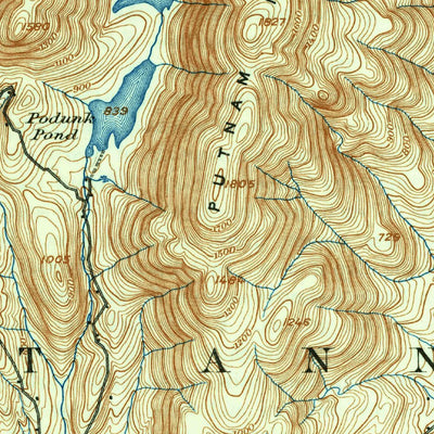 United States Geological Survey Glen Falls, NY (1947, 62500-Scale) digital map