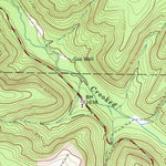 United States Geological Survey Glen Hazel, PA (1969, 24000-Scale) digital map