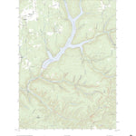 United States Geological Survey Glen Hazel, PA (2023, 24000-Scale) digital map