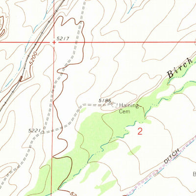 United States Geological Survey Glen, MT (1960, 24000-Scale) digital map