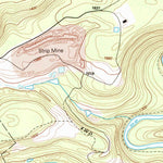 United States Geological Survey Glen Richey, PA (1993, 24000-Scale) digital map