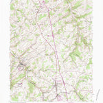 United States Geological Survey Glen Rock, PA (1954, 24000-Scale) digital map