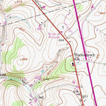 United States Geological Survey Glen Rock, PA (1954, 24000-Scale) digital map