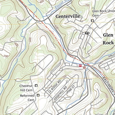 United States Geological Survey Glen Rock, PA (2023, 24000-Scale) digital map