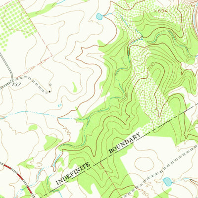 United States Geological Survey Glen Rose East, TX (1967, 24000-Scale) digital map