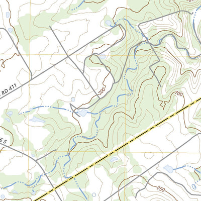 United States Geological Survey Glen Rose East, TX (2023, 24000-Scale) digital map