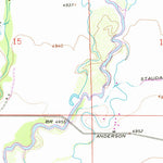 United States Geological Survey Glen SE, MT (1961, 24000-Scale) digital map