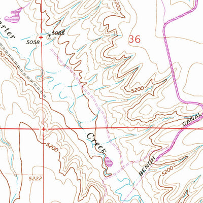 United States Geological Survey Glen SE, MT (1961, 24000-Scale) digital map