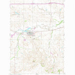 United States Geological Survey Glen Ullin, ND (1960, 24000-Scale) digital map