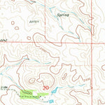 United States Geological Survey Glen Ullin NE, ND (1970, 24000-Scale) digital map