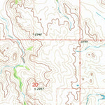 United States Geological Survey Glen Ullin NW, ND (1970, 24000-Scale) digital map