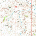 United States Geological Survey Glen Ullin NW, ND (1970, 24000-Scale) digital map