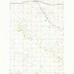 United States Geological Survey Glen Ullin SW, ND (1970, 24000-Scale) digital map