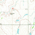 United States Geological Survey Glen Ullin SW, ND (1970, 24000-Scale) digital map