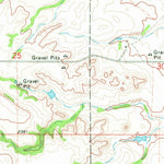 United States Geological Survey Glen Ullin SW, ND (1970, 24000-Scale) digital map