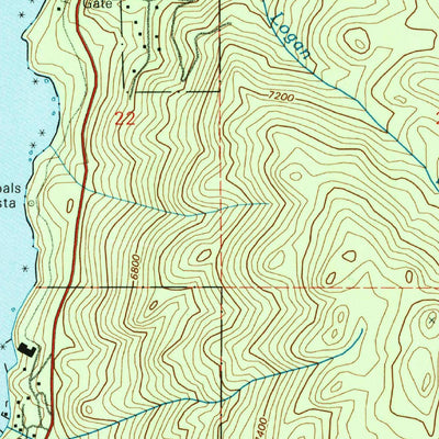 United States Geological Survey Glenbrook, NV (1992, 24000-Scale) digital map