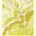 United States Geological Survey Glencoe, AL (1947, 24000-Scale) digital map