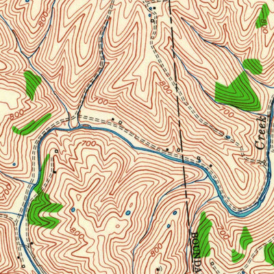 United States Geological Survey Glencoe, KY (1950, 24000-Scale) digital map