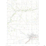 United States Geological Survey Glencoe, MN (2022, 24000-Scale) digital map