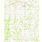 United States Geological Survey Glencoe, OK (1975, 24000-Scale) digital map