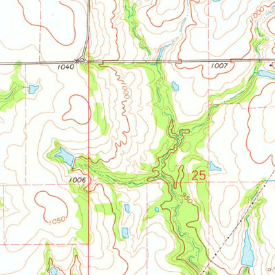 United States Geological Survey Glencoe, OK (1975, 24000-Scale) digital map