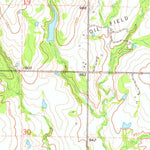 United States Geological Survey Glencoe, OK (1975, 24000-Scale) digital map
