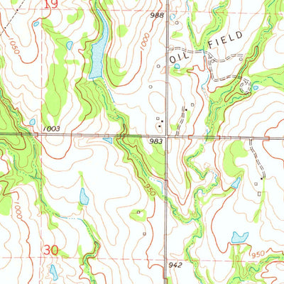 United States Geological Survey Glencoe, OK (1975, 24000-Scale) digital map