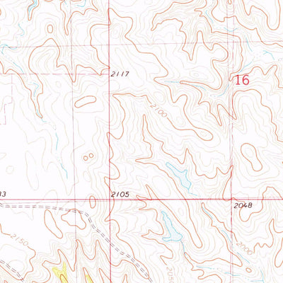 United States Geological Survey Glencross NE, SD (1975, 24000-Scale) digital map