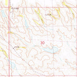United States Geological Survey Glencross NE, SD (1975, 24000-Scale) digital map