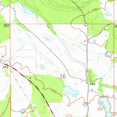 United States Geological Survey Glendale, AR (1973, 24000-Scale) digital map