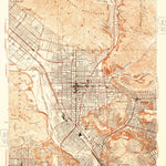 United States Geological Survey Glendale, CA (1928, 24000-Scale) digital map