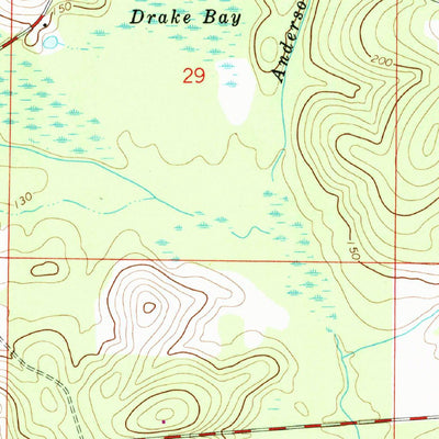 United States Geological Survey Glendale, FL (1973, 24000-Scale) digital map
