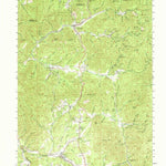 United States Geological Survey Glendale, OR (1954, 62500-Scale) digital map