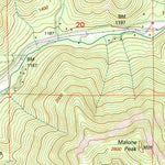 United States Geological Survey Glendale, OR (1996, 24000-Scale) digital map