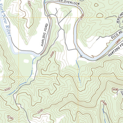 United States Geological Survey Glendale Springs, NC (2022, 24000-Scale) digital map