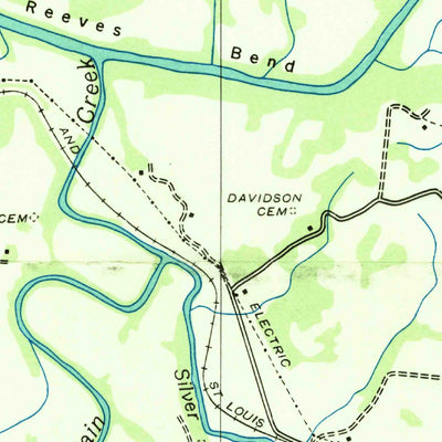 United States Geological Survey Glendale, TN (1936, 24000-Scale) digital map