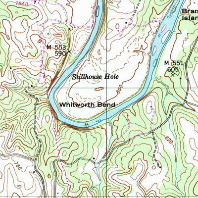 United States Geological Survey Glendale, TN (1947, 24000-Scale) digital map