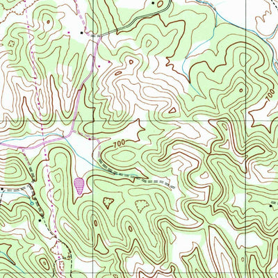 United States Geological Survey Glendale, TN (1947, 24000-Scale) digital map