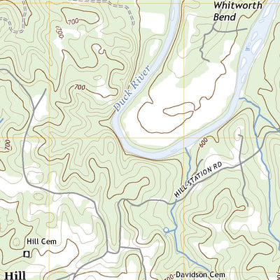 United States Geological Survey Glendale, TN (2022, 24000-Scale) digital map