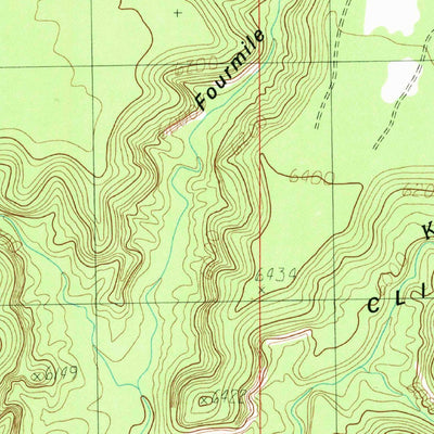United States Geological Survey Glendale, UT (1985, 24000-Scale) digital map