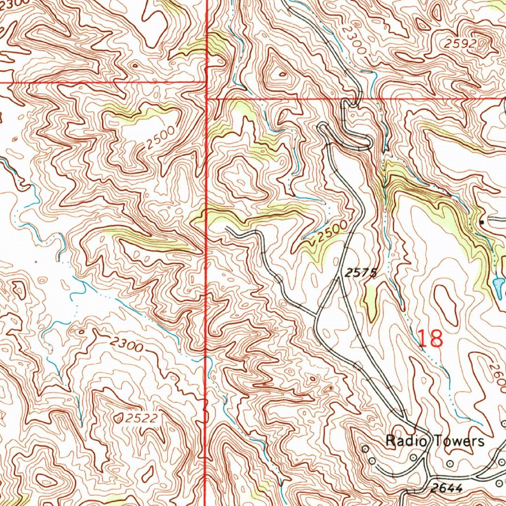 Glendive, MT (1967, 24000Scale) Map by United States Geological Survey Avenza Maps