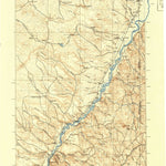 United States Geological Survey Glendive, MT-ND (1909, 250000-Scale) digital map