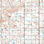 United States Geological Survey Glendive, MT-ND (1954, 250000-Scale) digital map