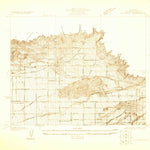 United States Geological Survey Glendora, CA (1925, 24000-Scale) digital map
