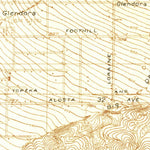 United States Geological Survey Glendora, CA (1925, 24000-Scale) digital map