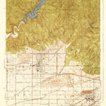 United States Geological Survey Glendora, CA (1939, 24000-Scale) digital map