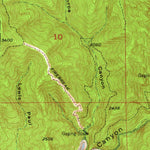 United States Geological Survey Glendora, CA (1953, 24000-Scale) digital map