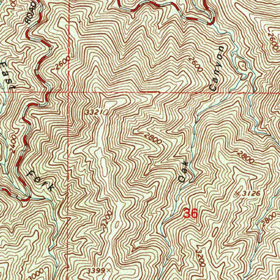 United States Geological Survey Glendora, CA (1995, 24000-Scale) digital map