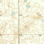 United States Geological Survey Glenfield, ND (1951, 24000-Scale) digital map