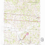 United States Geological Survey Glenford, OH (1992, 24000-Scale) digital map